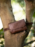 Faux Leather Waist Pouch