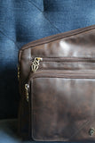 UNISEX CROSS SLING BROWN