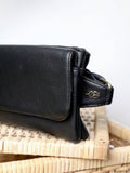The multi zip black bag ( with a secret zip )