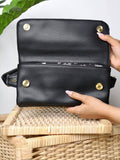 The multi zip black bag ( with a secret zip )