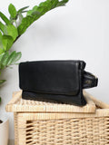 The multi zip black bag ( with a secret zip )
